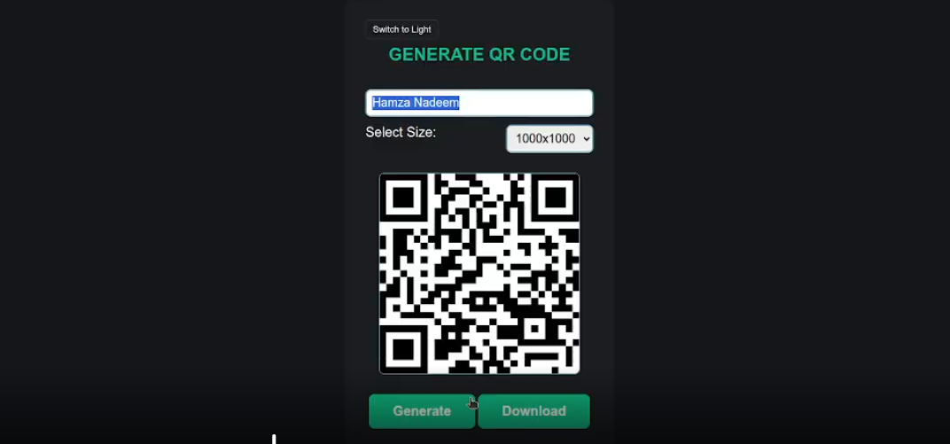 QR Code Generator preview